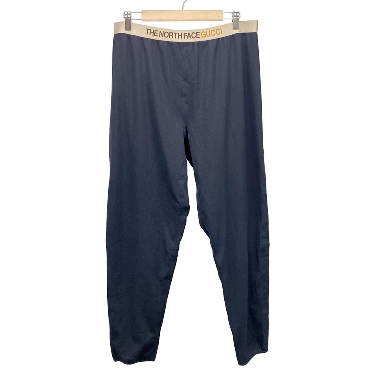 GUCCI グッチ パンツ サイズXXL - 663910 黒×ベージュ×マルチ THE NORTH FACEコラボトレッキングロング