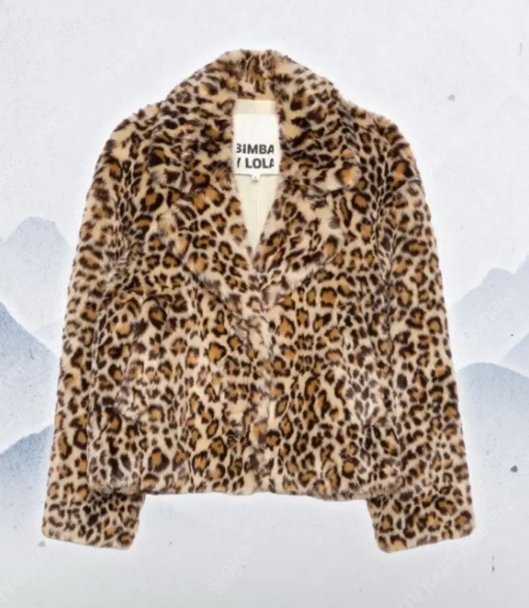 BOOMバイローラ レオパード ショート ファージャケット