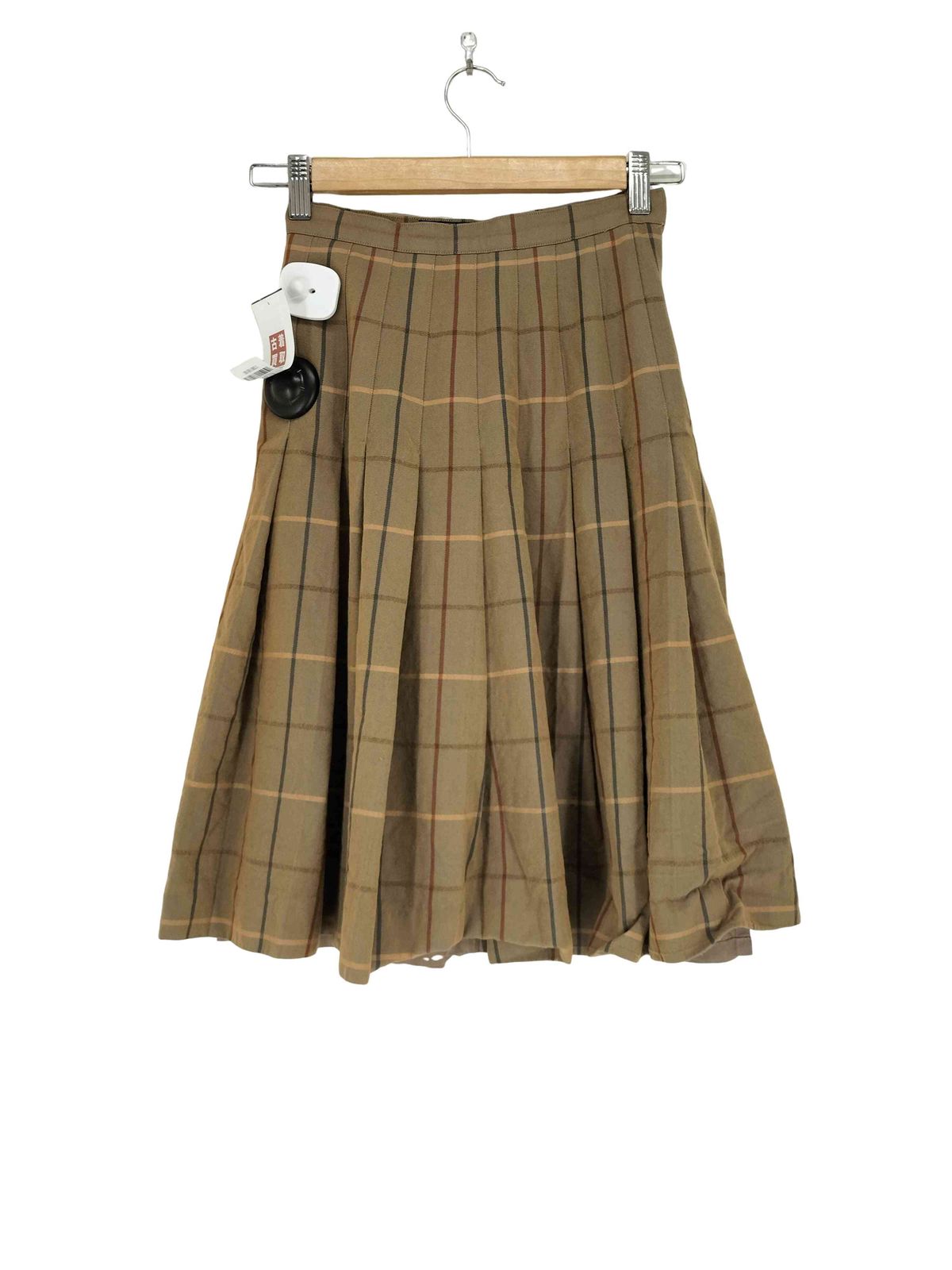 バーバリーズ BURBERRYS チェック柄プリーツスカート レディース 表記無
