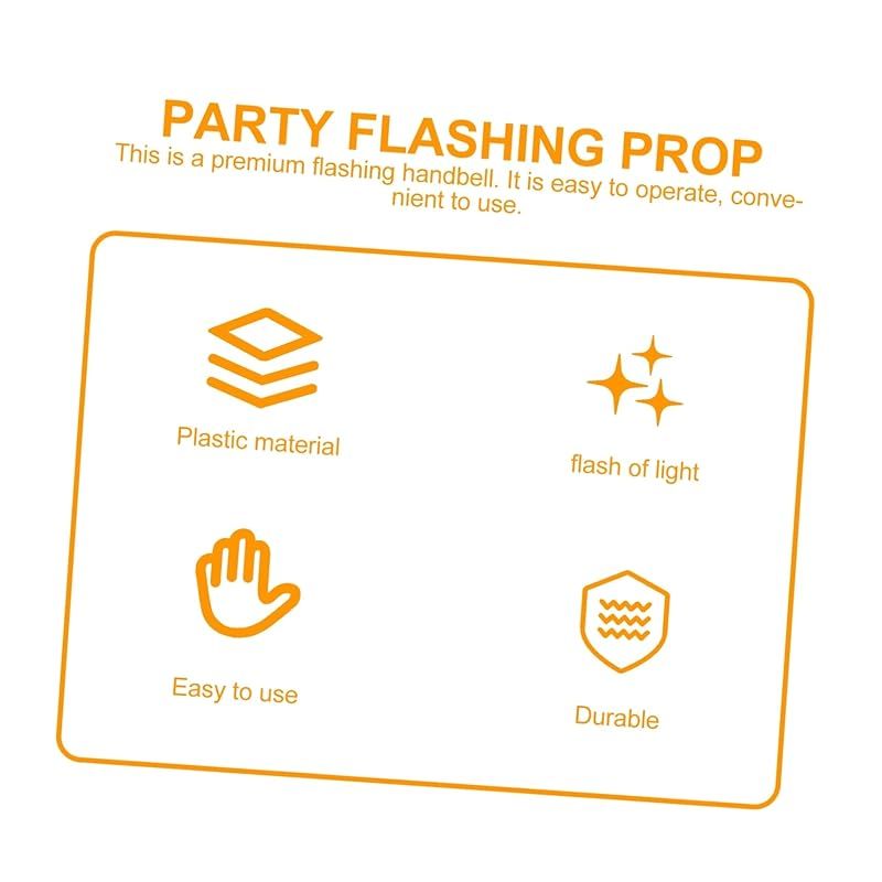 iplusmile 光る タンバリン 光るEDタンバリン 楽器 おもちゃ 応援 カラオケ パーティーグッズ 打楽器 12 pcs ランダム 0