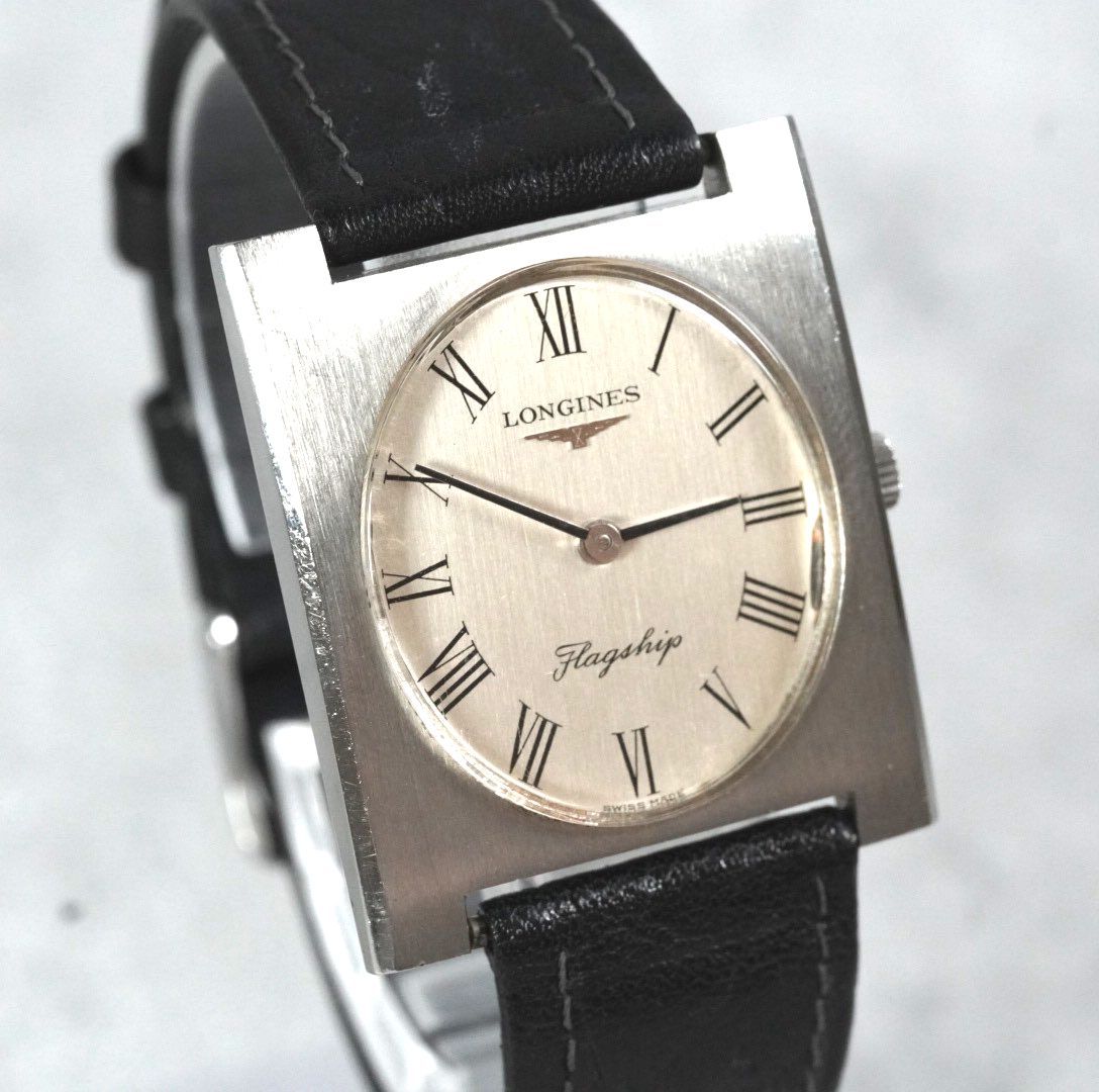 希少デザイン】LONGINES ロンジン Flagship フラッグシップ スクエア