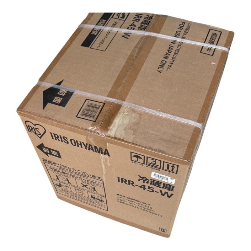 アイリスオーヤマ 冷蔵庫 IRR-45-W 45 L ホワイト