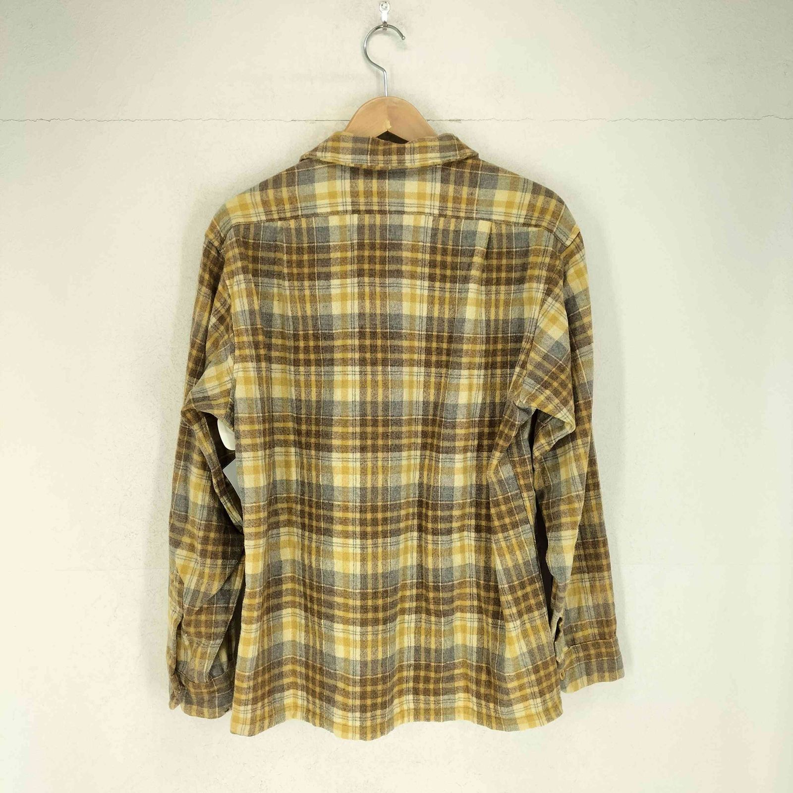 ペンドルトン PENDLETON 70s～80s L S オンブレ ボードシャツ メンズ L