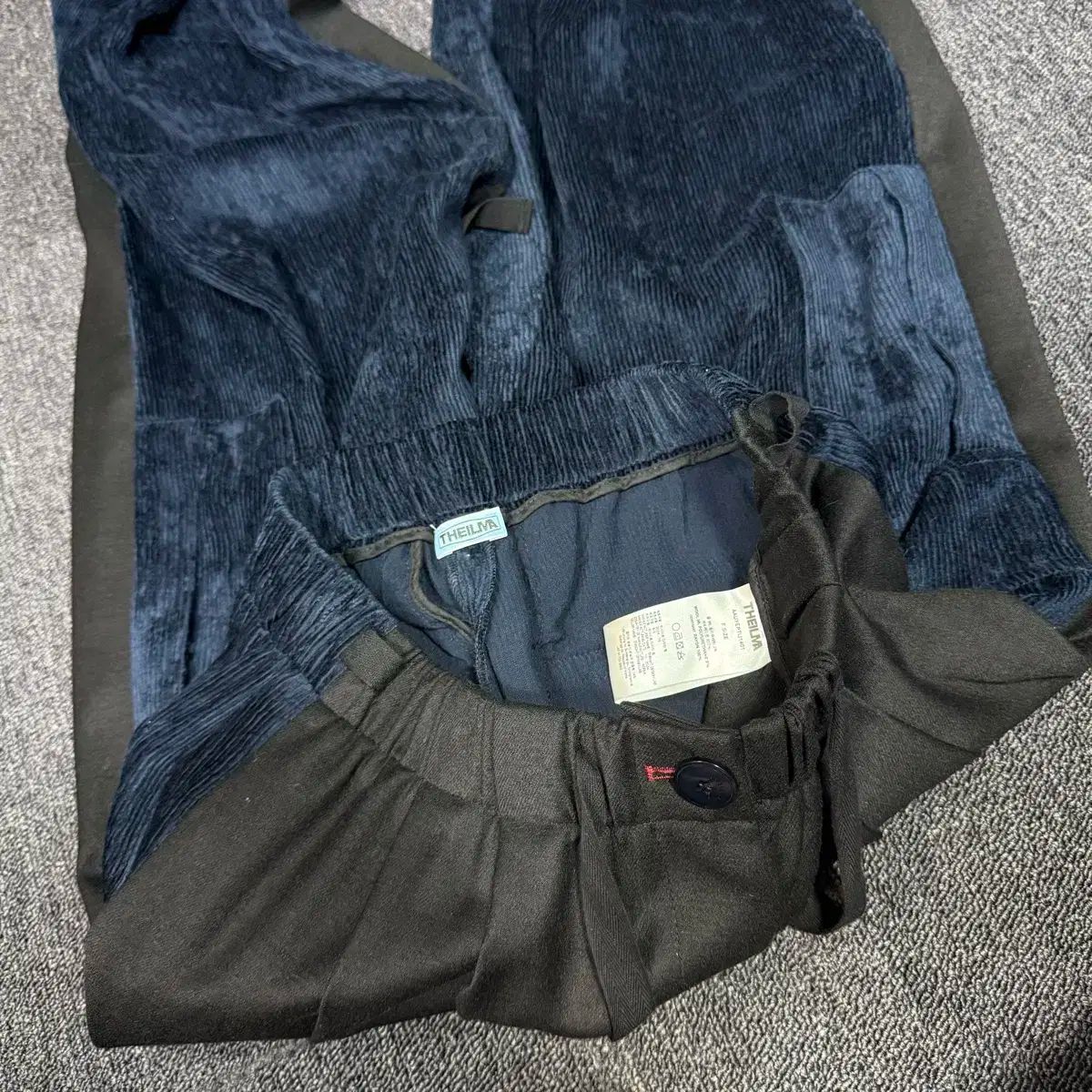 スラックス ツートン