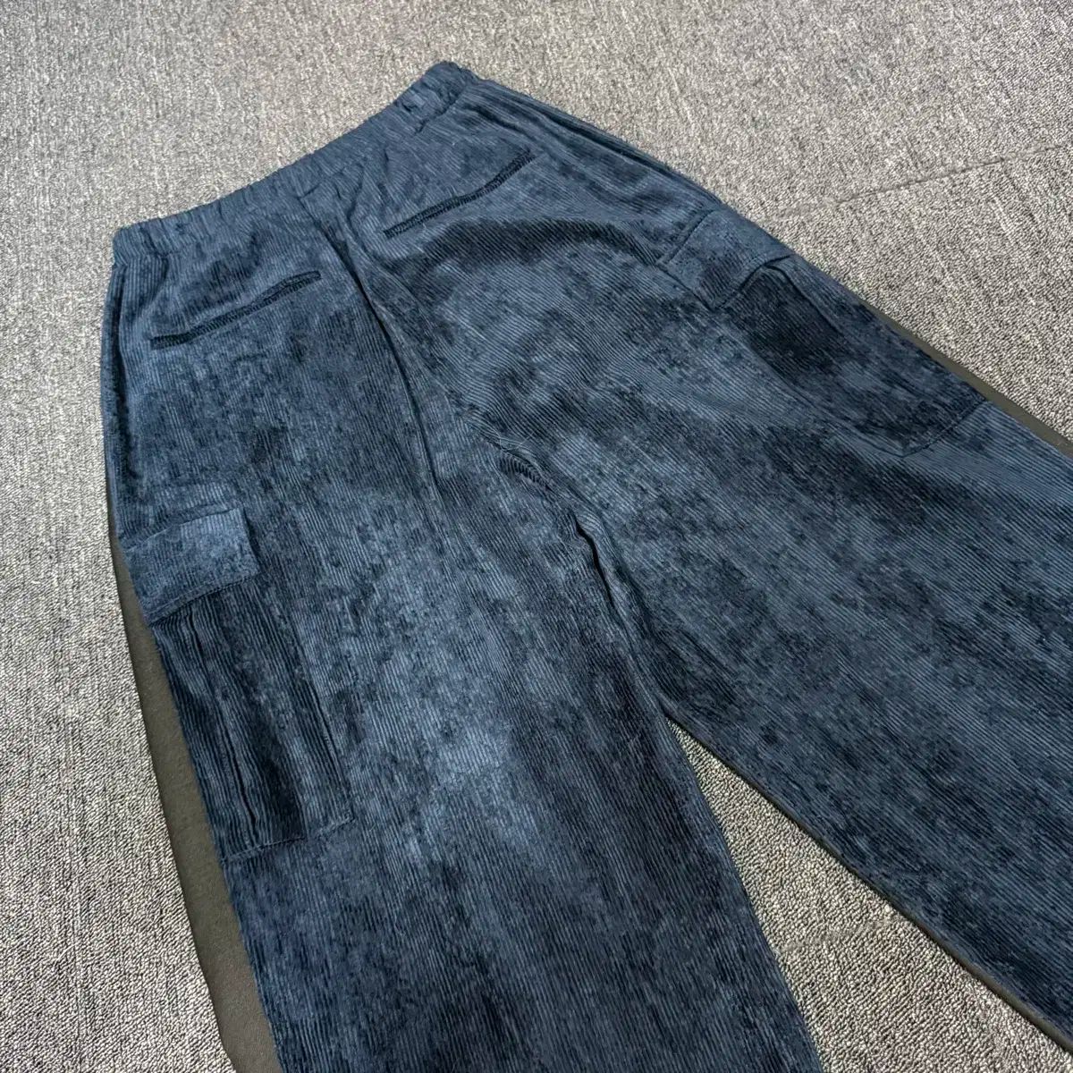 ツートン コーデュロイ