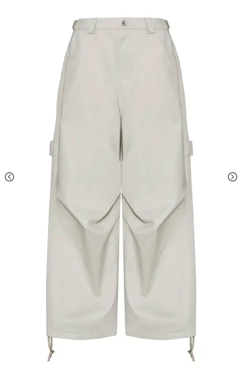 kamien 247ALLDAY BAGGY PANTS LIGHT BEIGE