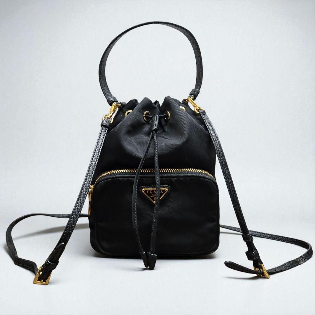 専用商品 プラダ リナイロン re-nylon バケットバッグ 巾着型 ショルダーバッグ