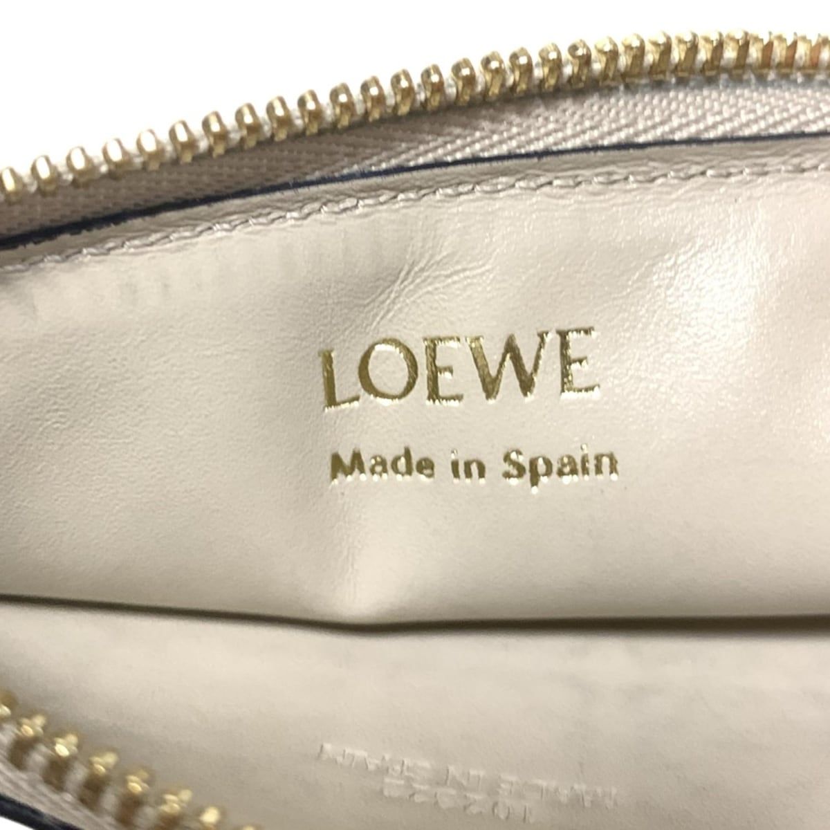 型押し加工 L字ファスナー