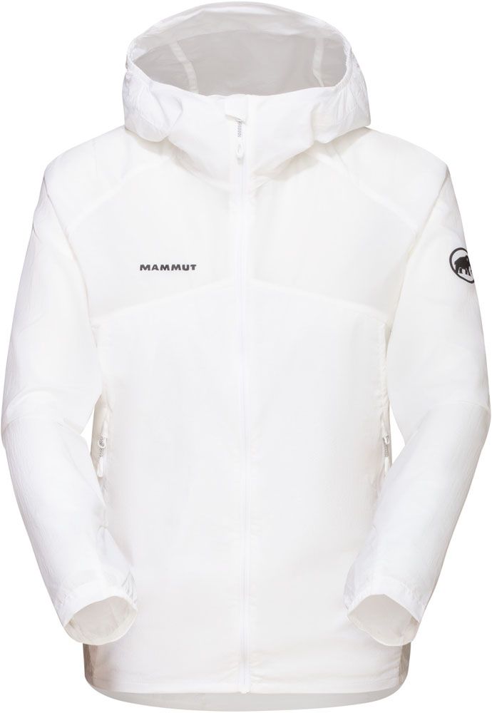 マムート MAMMUT アウトドア コンベイ ウィンドブレーカー フーデッド ジャケット アジアンフィット レディース 女性 ウィメンズ 上着 アウター 登山 お出かけ 旅行 1012-00540 101200540 0243 WHITE