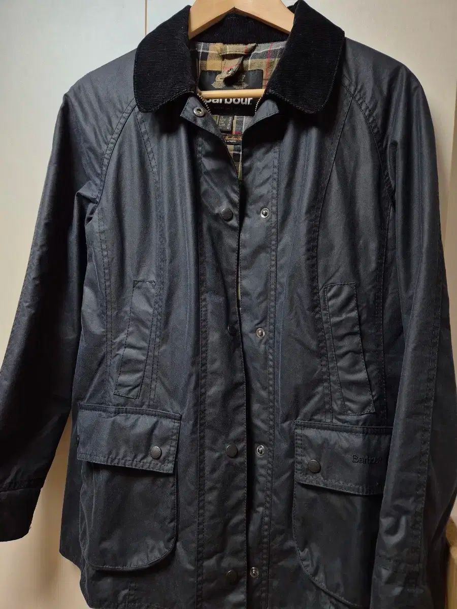 バブアー ビデイル uk12 サイズ ネイビー