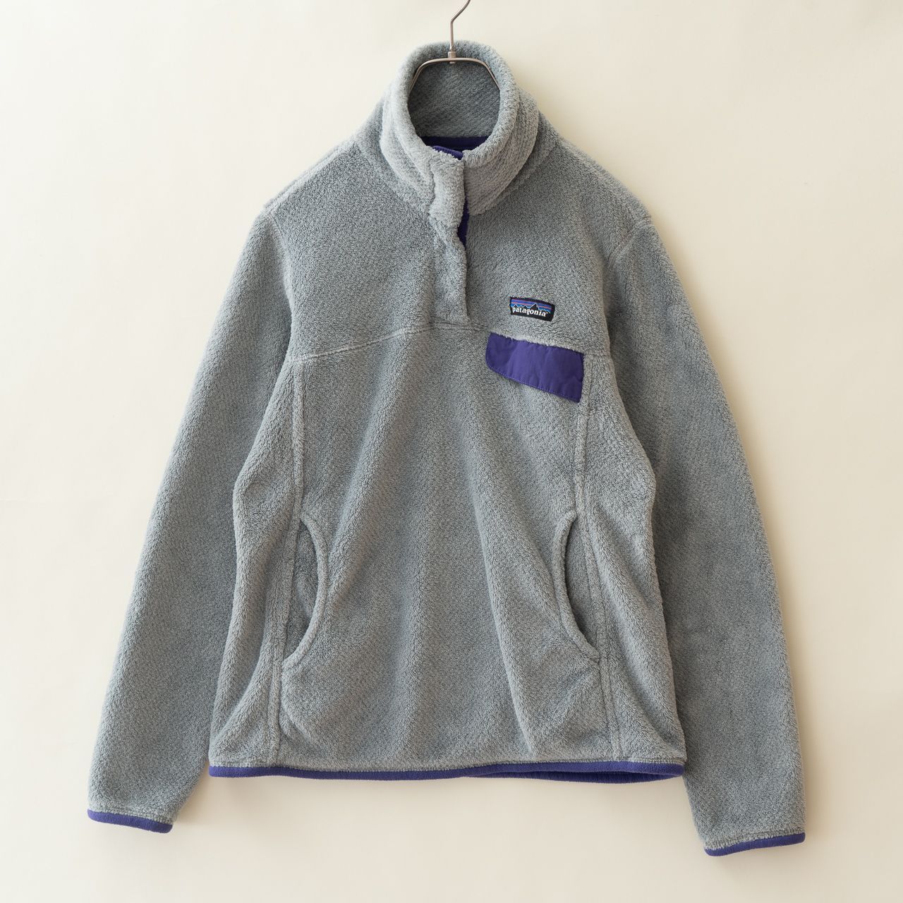 パタゴニア Patagonia リツールスナップT プルオーバー フリース グレー レディースS ふわもこ あったか 秋冬 人気定番 アウトドアにも