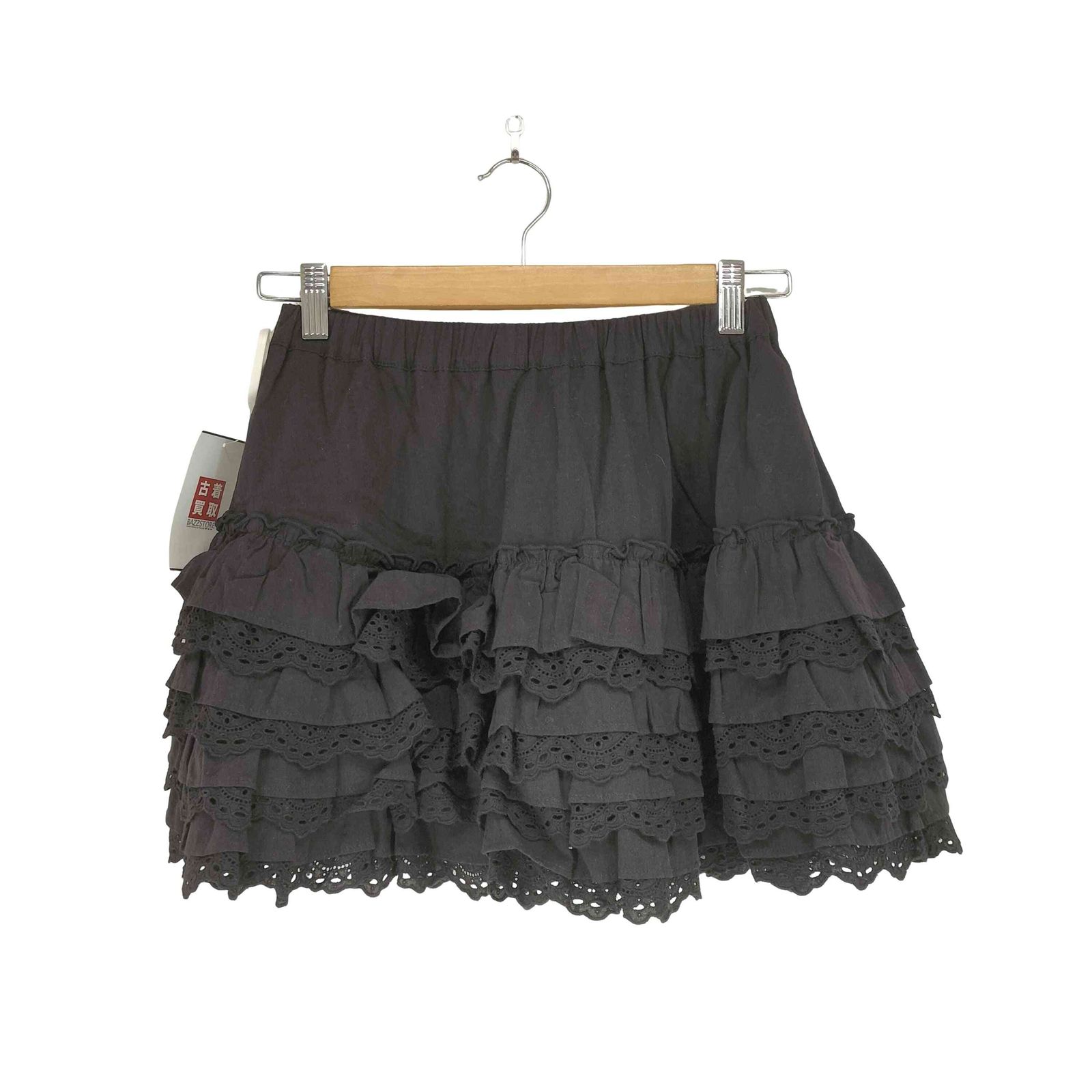 キャンディストリッパー Candy Stripper COTTON LACE FRILL SKIRT コットンレースフリルスカート レディース F