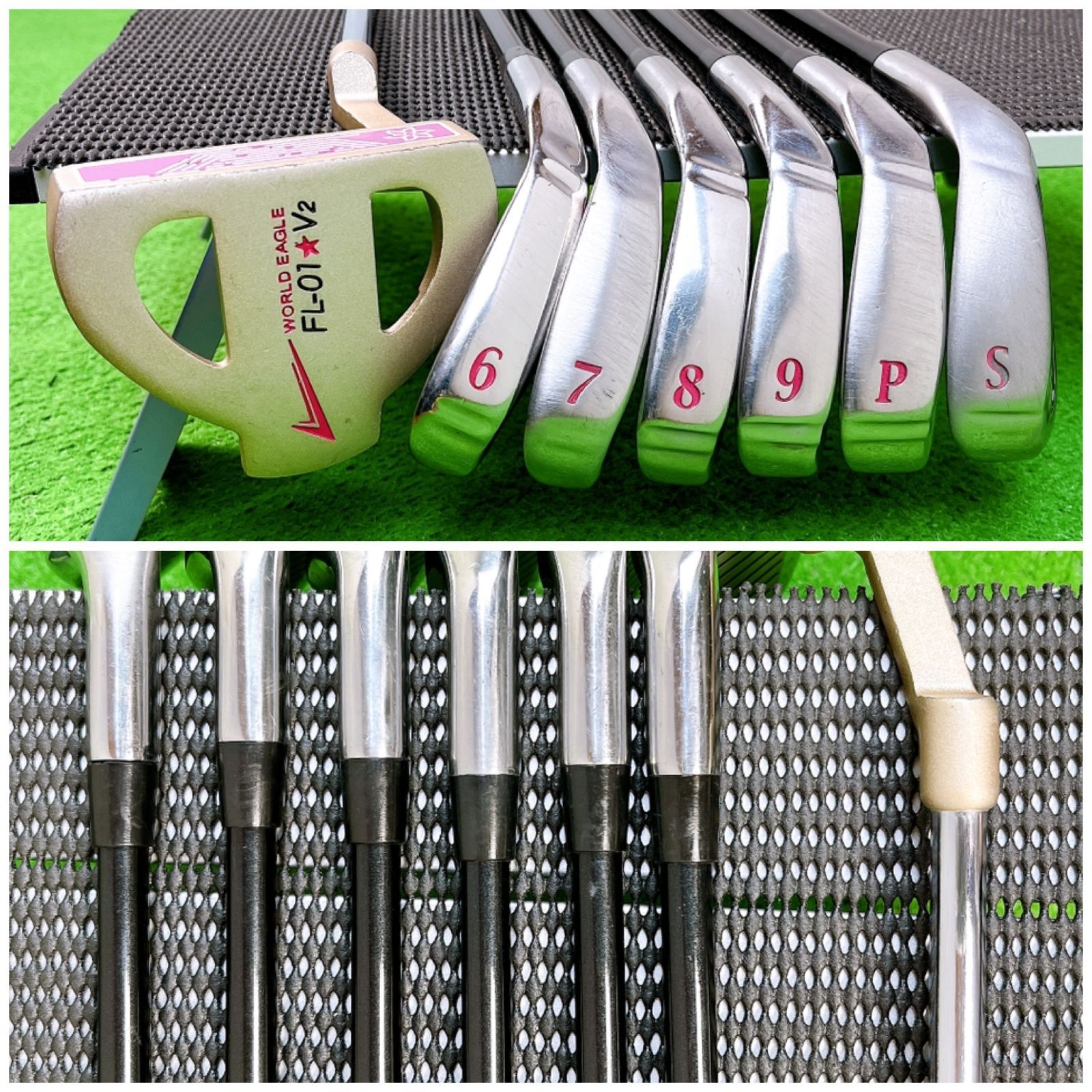 レディース 用 キャロウェイ ソレイル ソレイユ ワールドイーグル ゴルフクラブセット 右打ち 10本 Callaway Solaire WORLD EAGLE