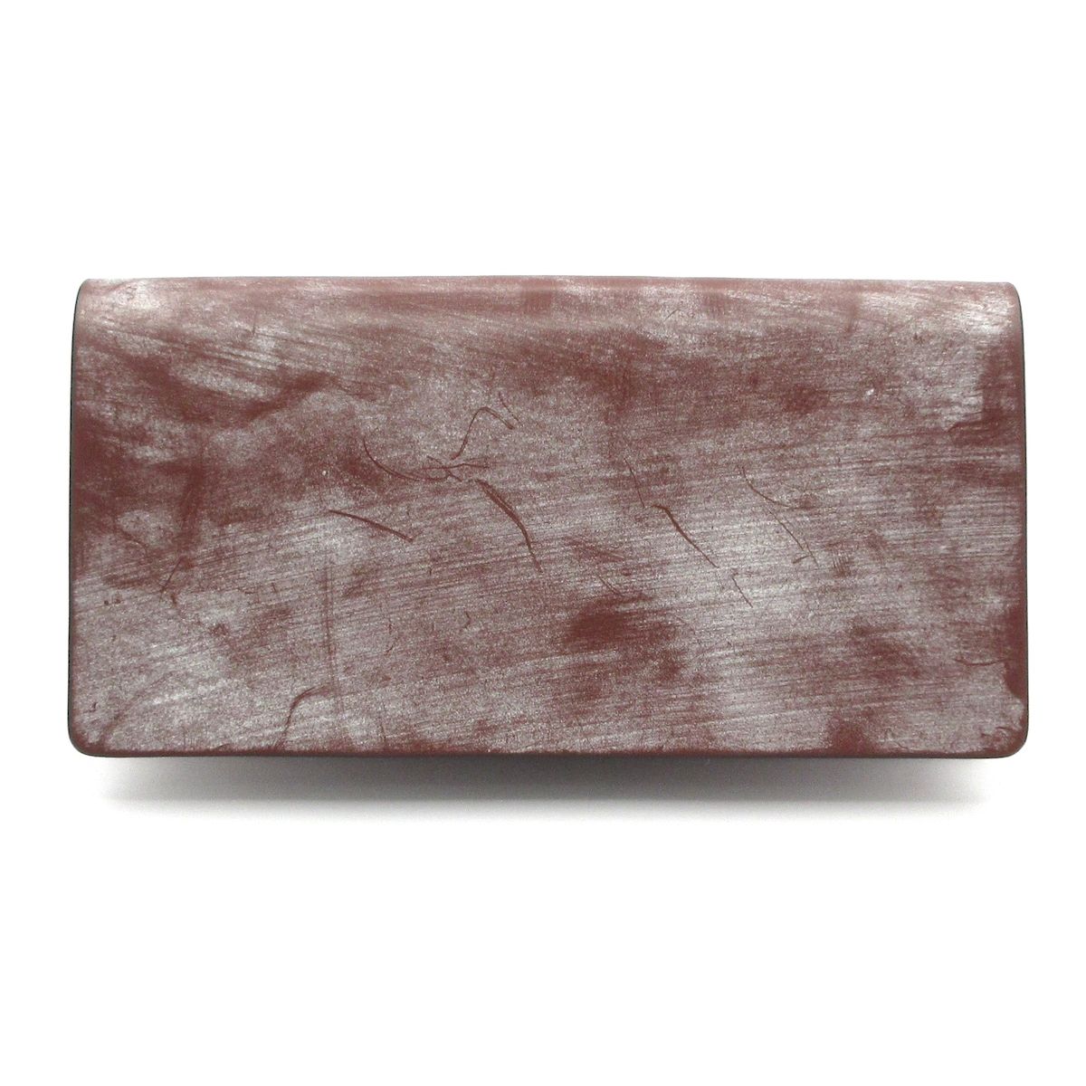 SLOW スロウ 長財布 ダークブラウン レザー