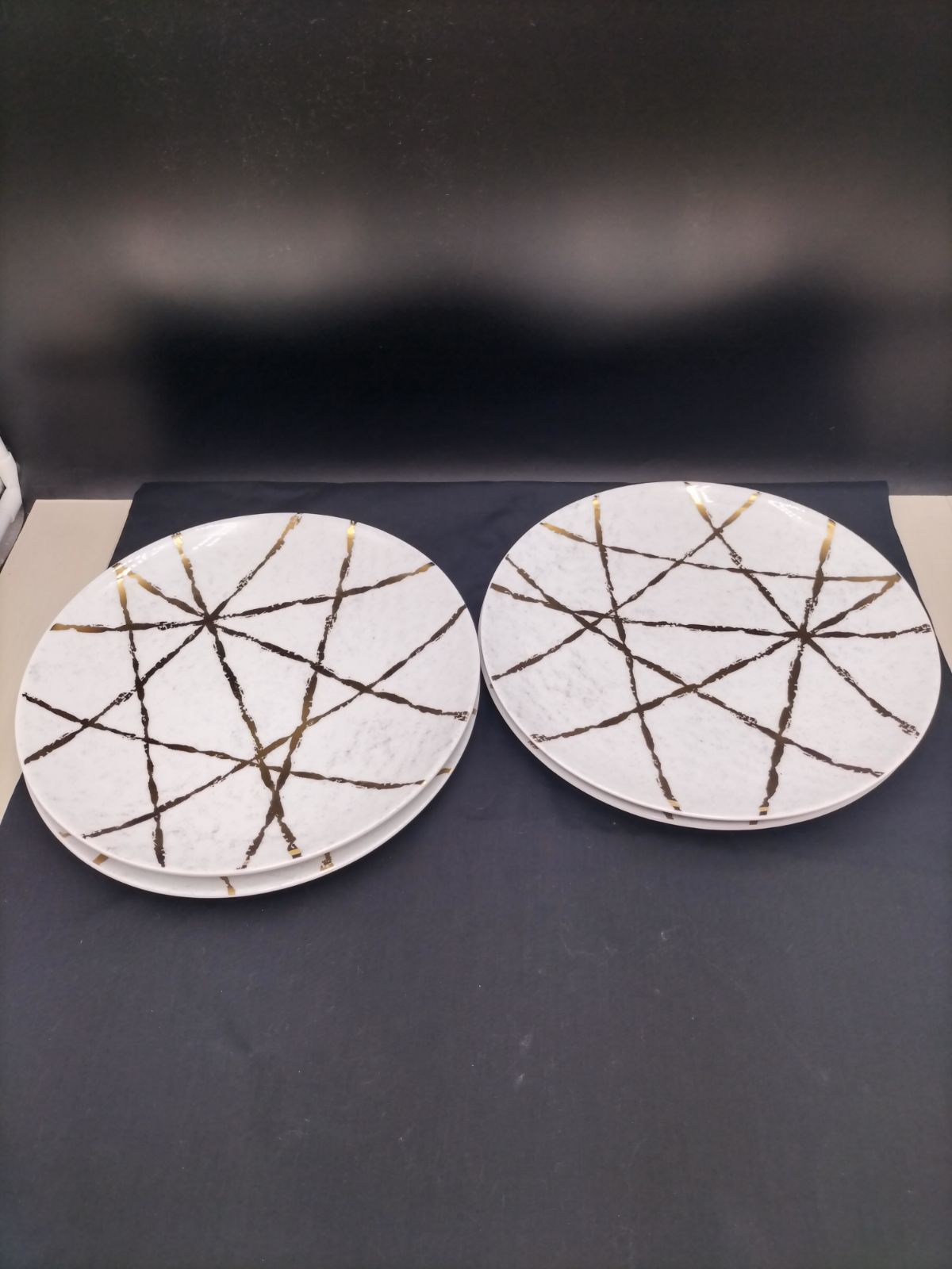 お皿4枚 SPAL Urban G シリーズ Φ27.5cm×H2cm made in Portugal キッチン用品 C-2508TW3