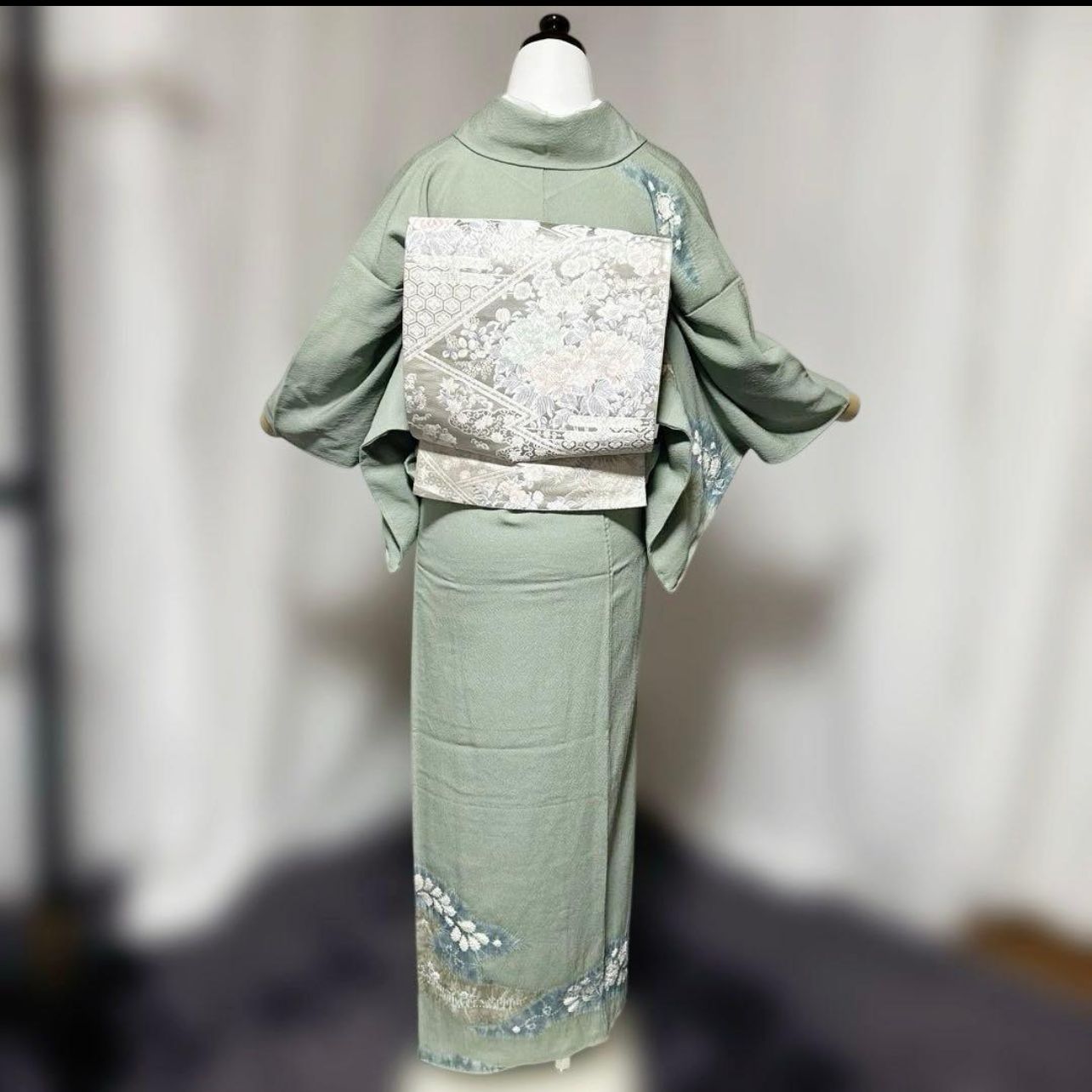 フルセット 西陣唐織プラチナ箔袋帯