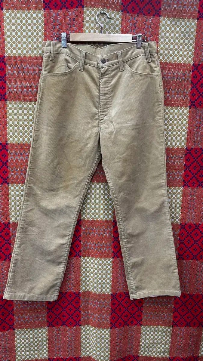 80s リーバイス 519 コーデュロイ ホワイトタブ 34