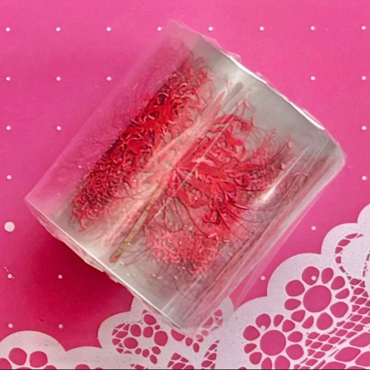 【8346】海外　マステ　4/巻売り　PETマスキングテープ　彼岸花 8346】海外 マステ 4/巻売り PETマスキングテープ 彼岸花