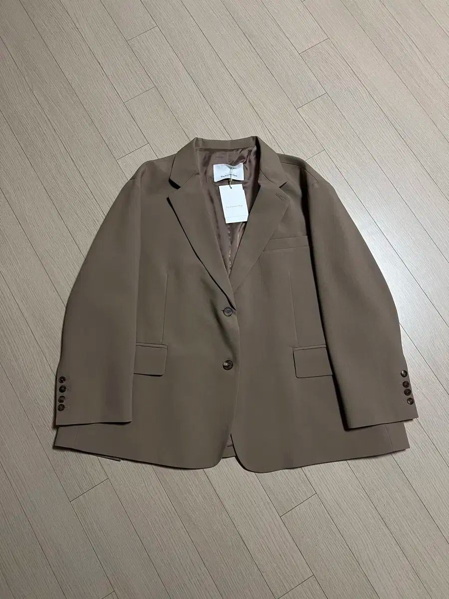 더 프랭키 샵 베아 オーバーサイズ Single ブレスト ブレーザー