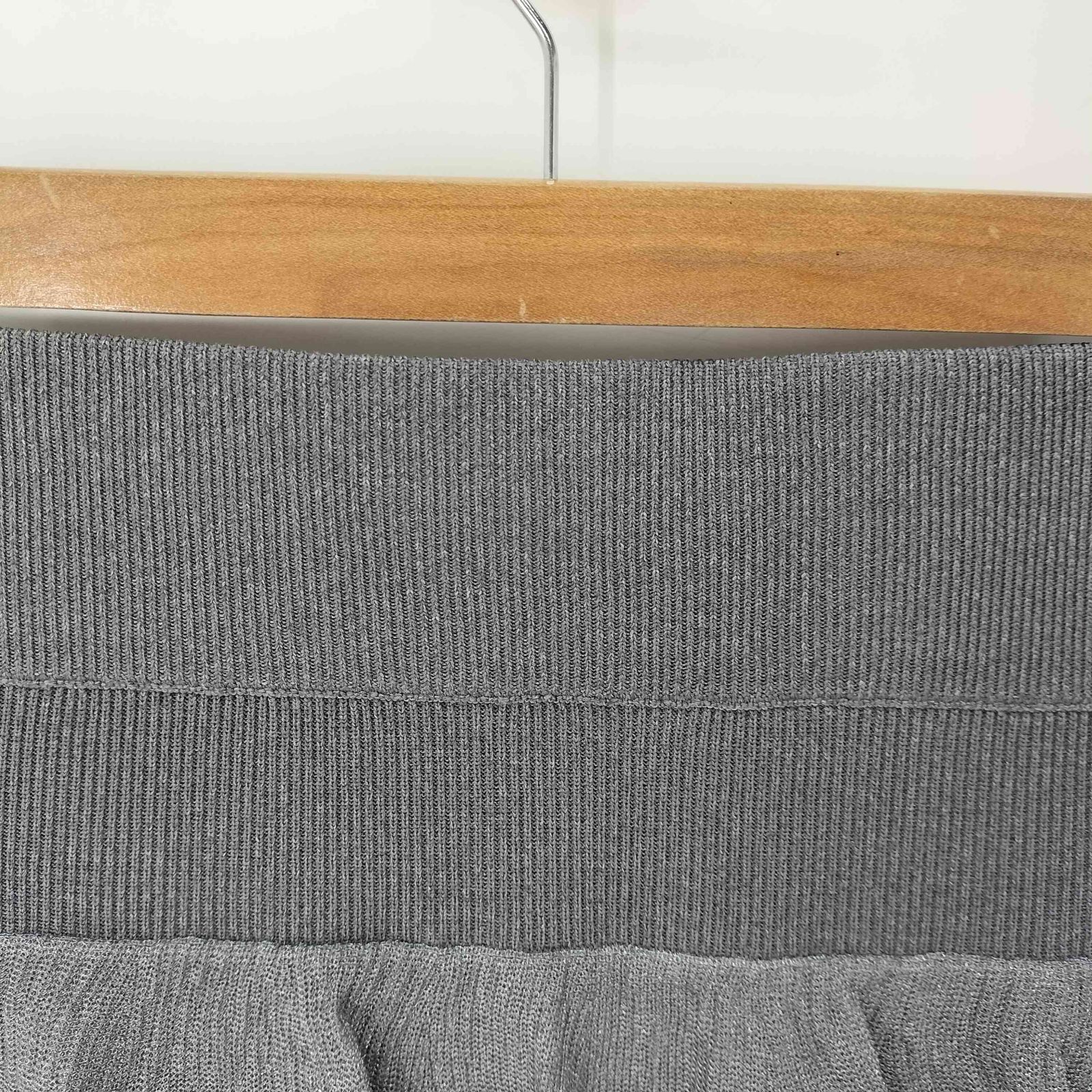 アダムエロペ Adam et Rope サステナブル ニットフリルスカート レディース GULLKHAN_COM