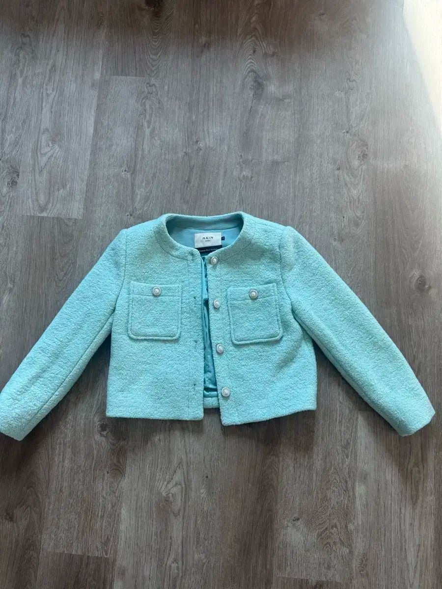 アトリエナイン ツイード ジャケット S