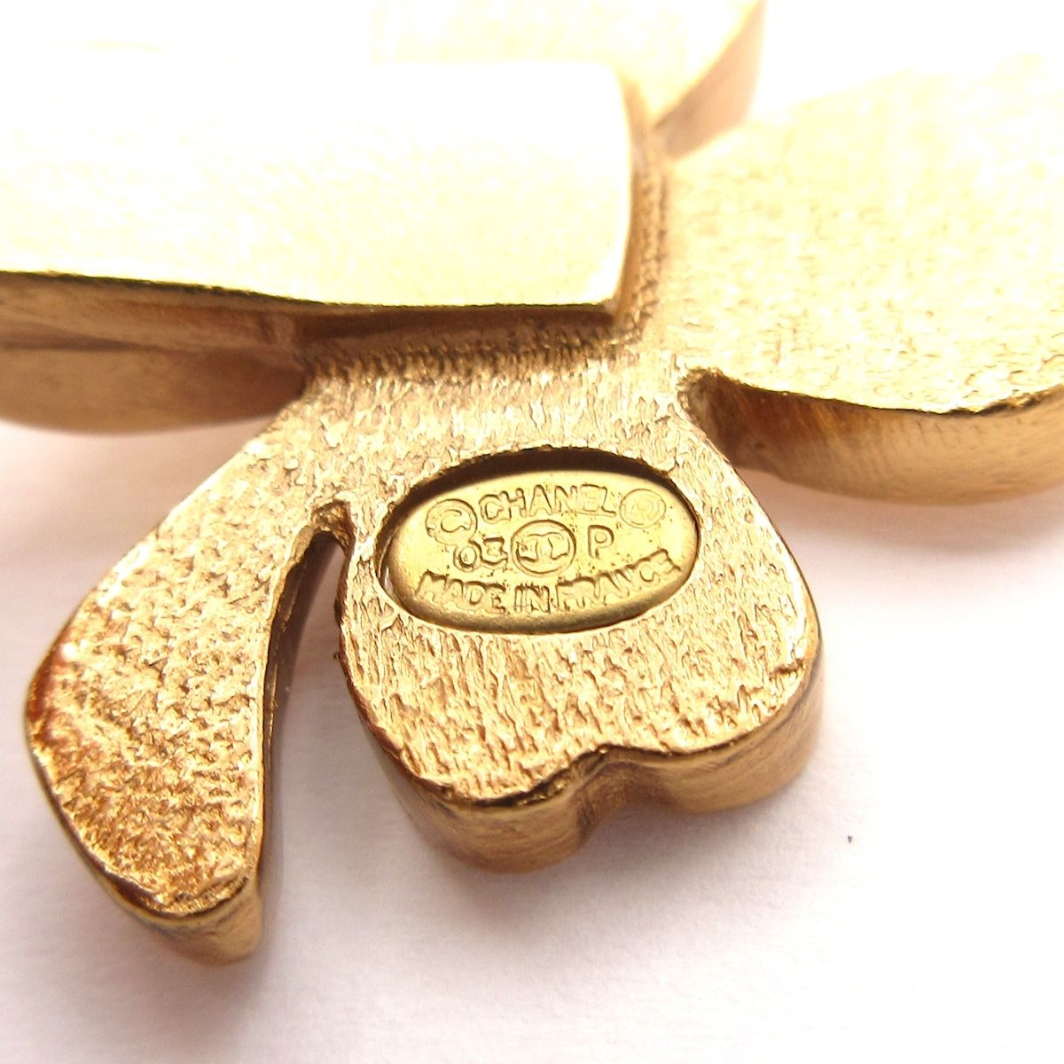  CHANEL シャネル バングル ゴールド クローバー バングル リストバンド アクセサリー