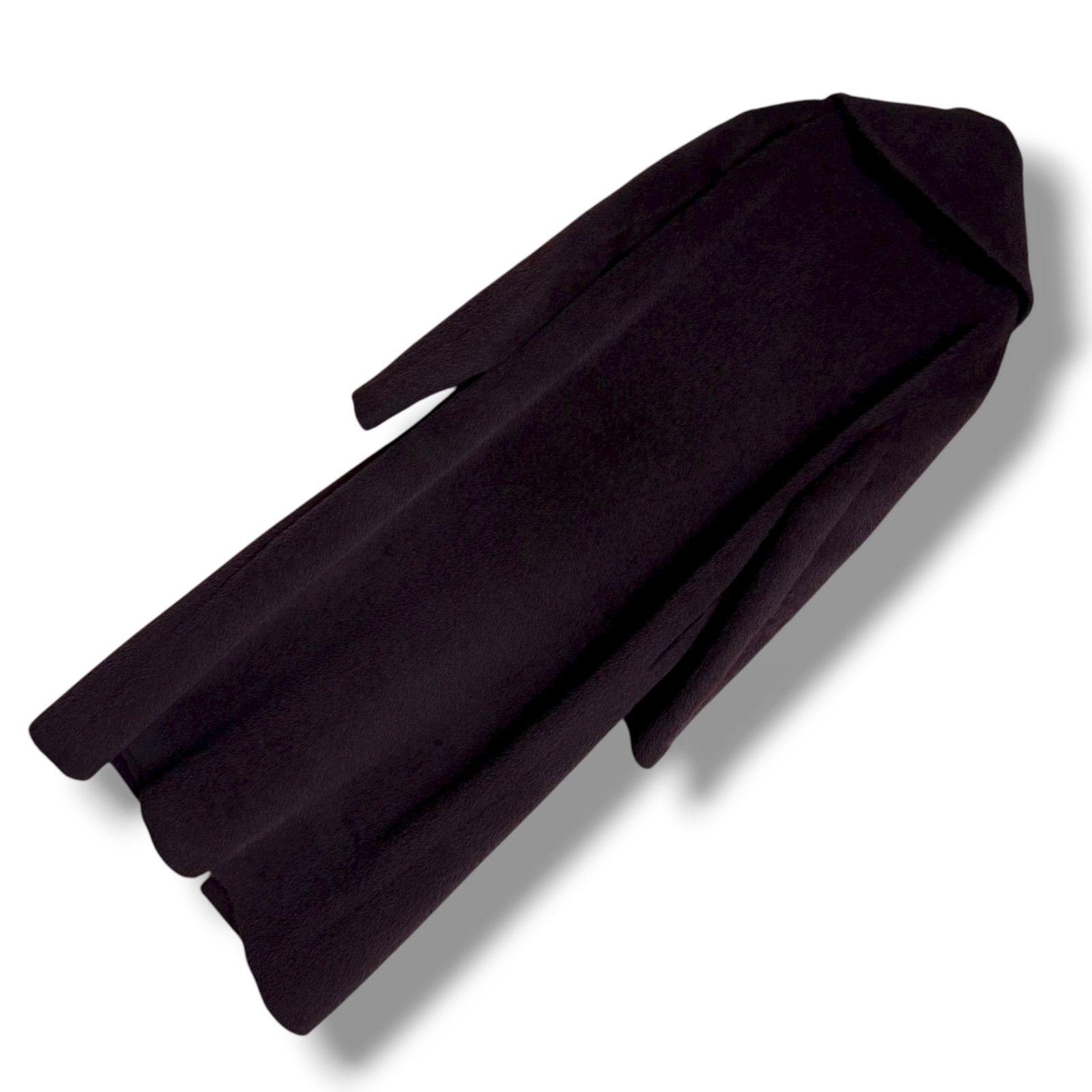 美品 ADORE ふわふわ贅沢アルパカ シャギーロングコート 大きめ襟