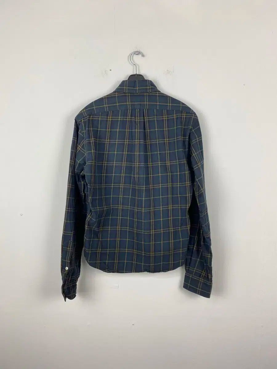 ポロ ラルフローレン グリーン チェック シャツ S