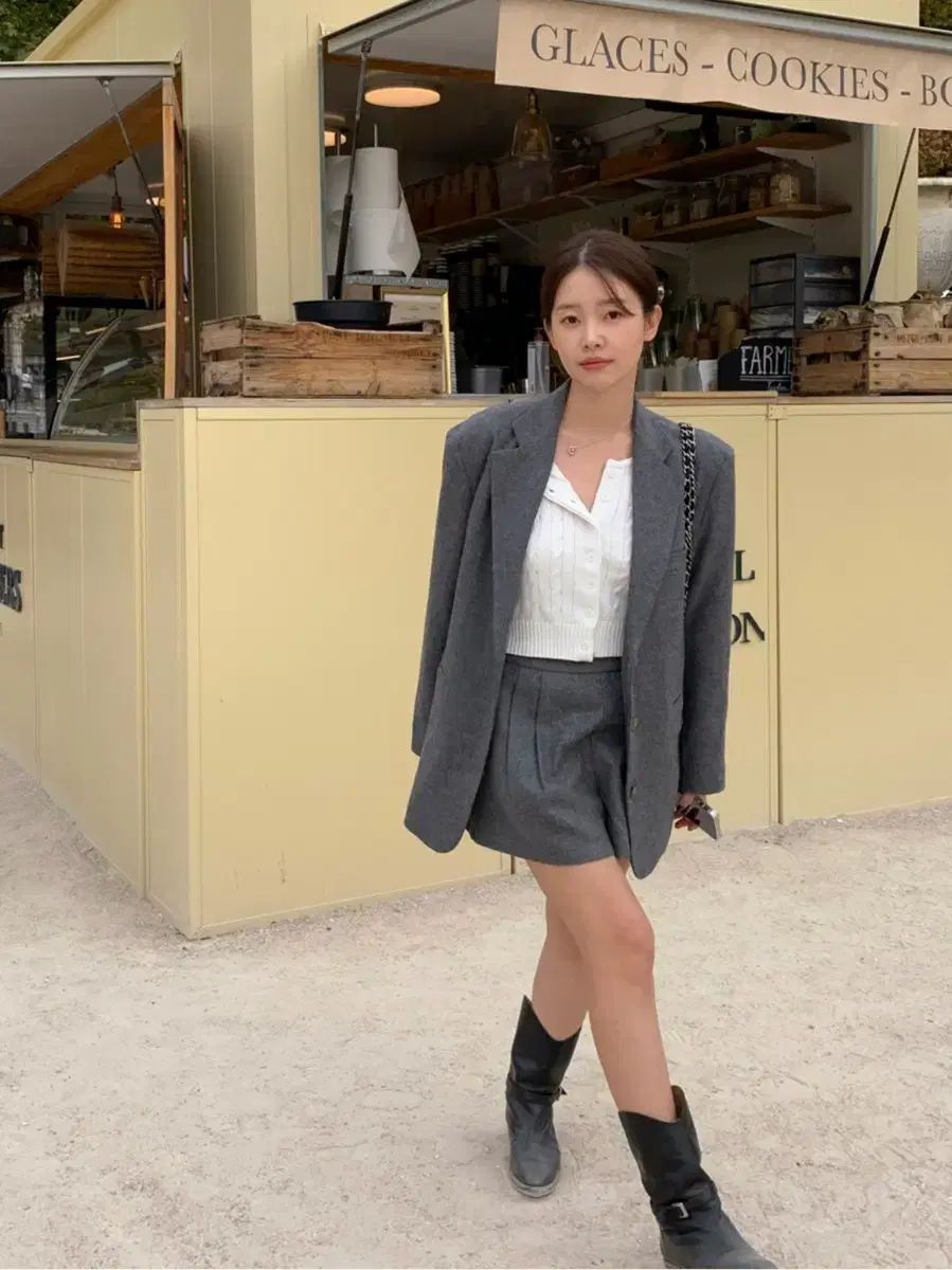 ショップマグネット オーバ ウールジャケット