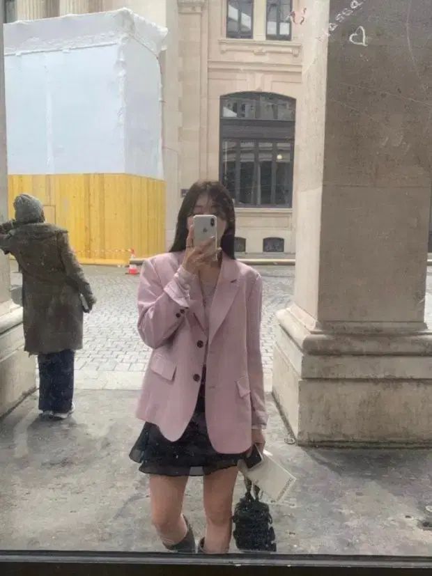  リエット シエ ル ジャケット チャコール テーラードジャケット ジャケット アウター