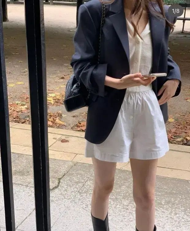 リエット シエ ル ジャケット チャコール