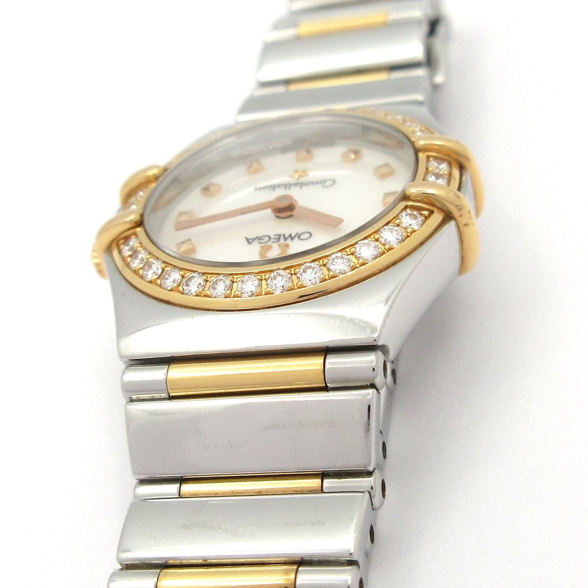 シェル文字盤 ダイヤベゼル