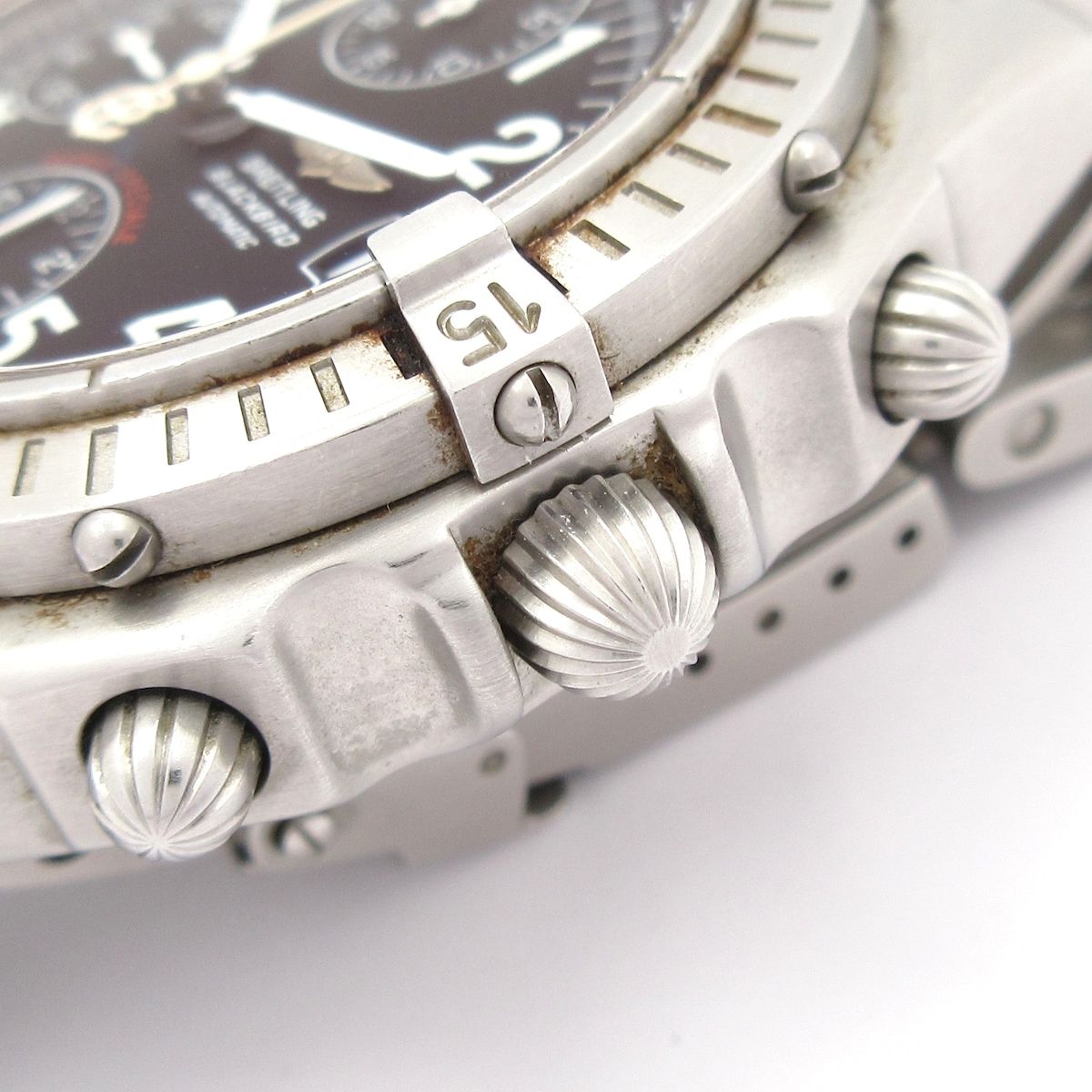 クロノグラフ 黒