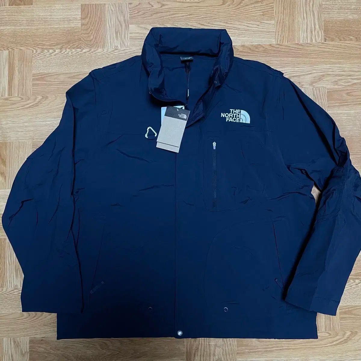 THE NORTH FACE ザノースフェイス ウィンドブレーカー ダークネイビー XL 105