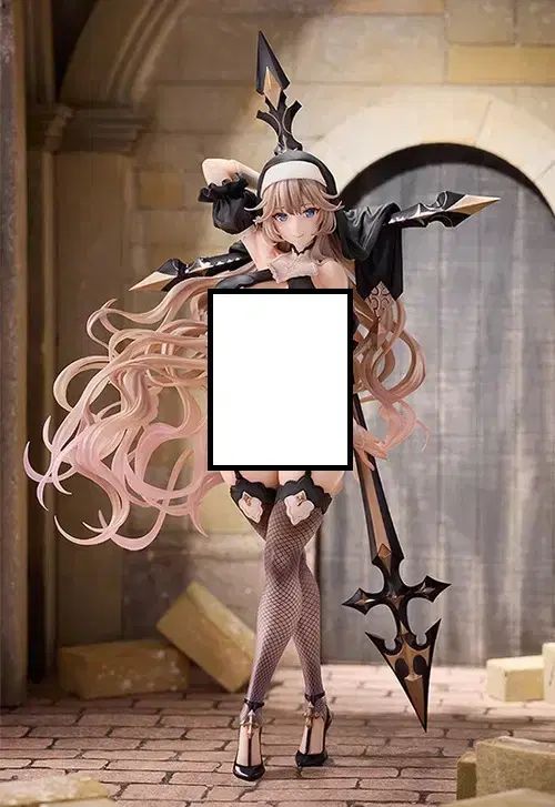 Native PinkCat 罪深い聖女シスター アイシャ フィギュア