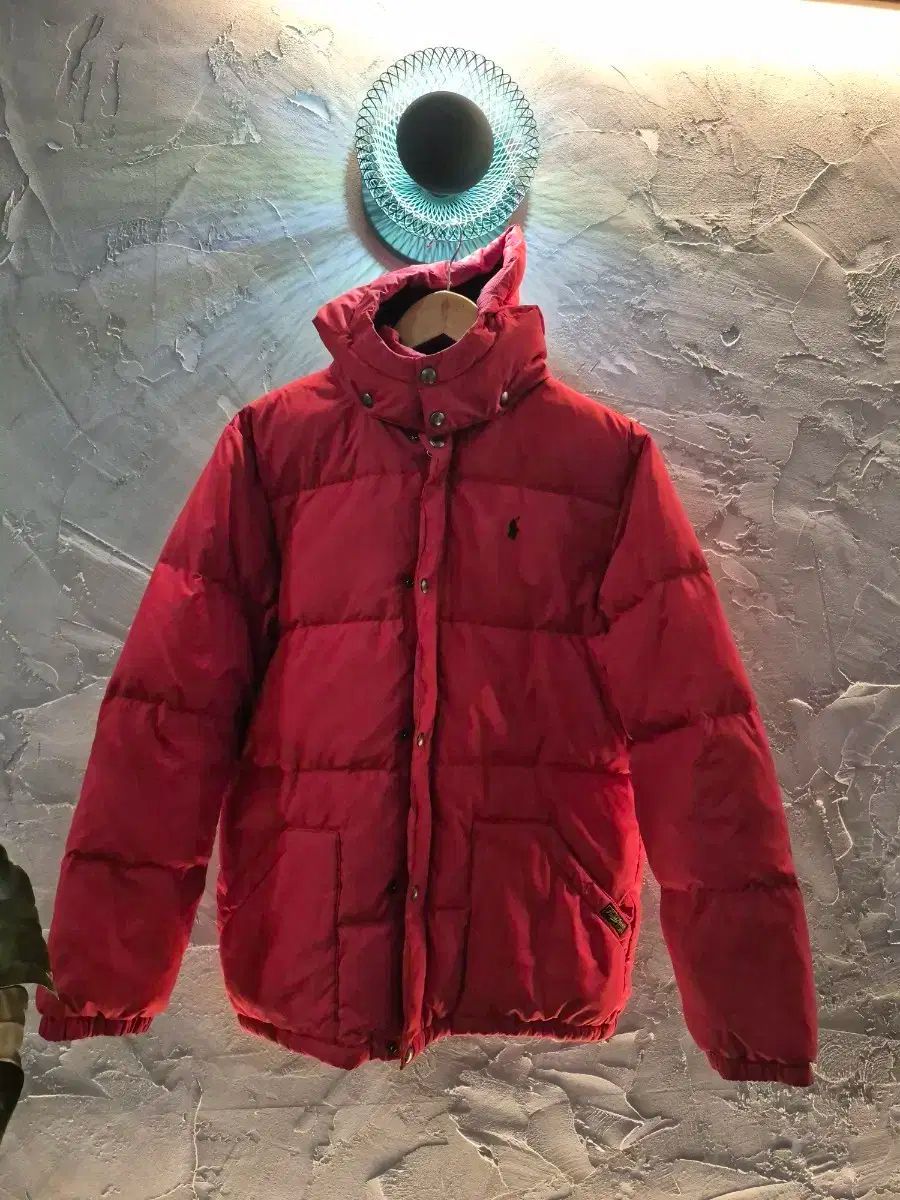 ポロラルフローレン レッド パファー ダウン xl18-20