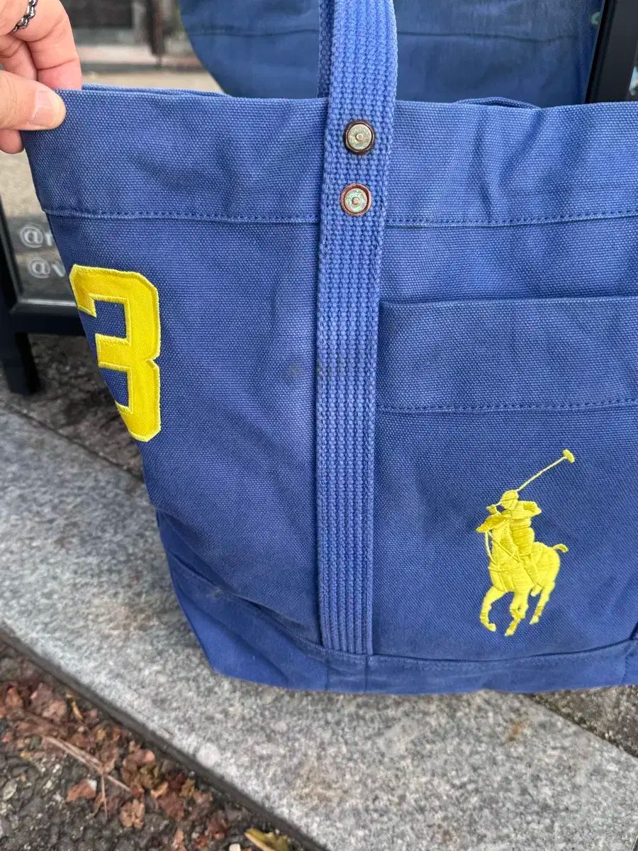 ポロラルフローレン キャンバストートバッグ
