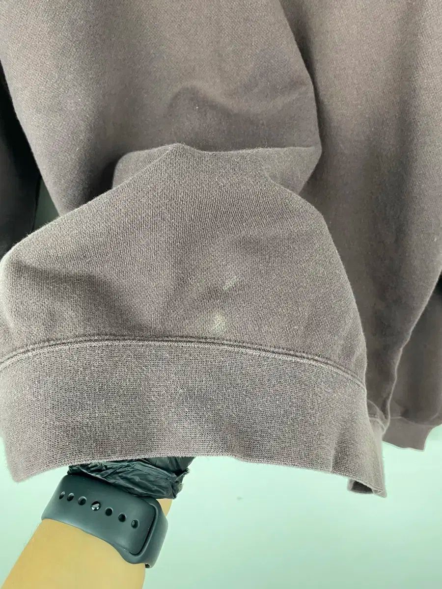 ハーフジップ スウェット