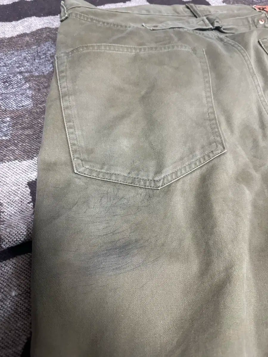  キャピタル ボーン カーキ パンツ 38 チノパン パンツ