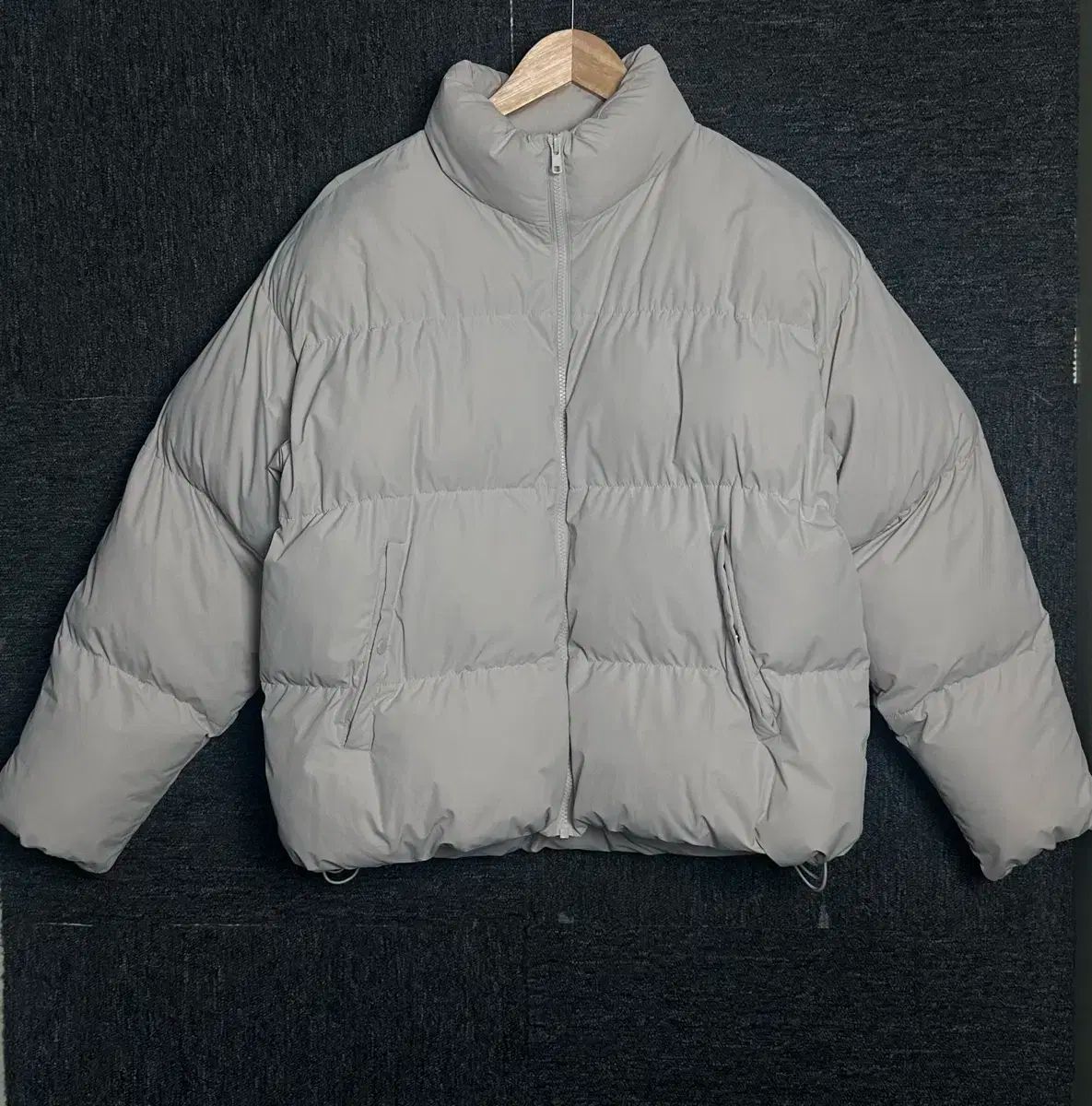 GIORDANO ジョルダーノ レディース ショートダウン S ライト ベージュ