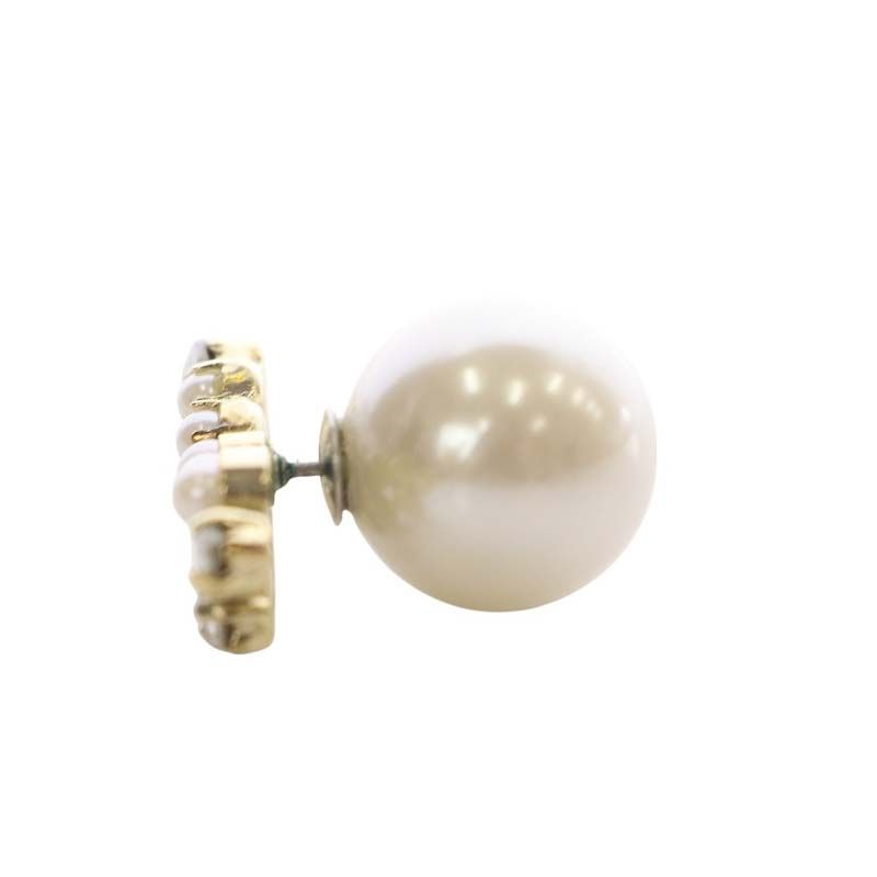 マユ MAYU bijoux crystals pierce ピアス ビジュー 片耳用 ホワイト