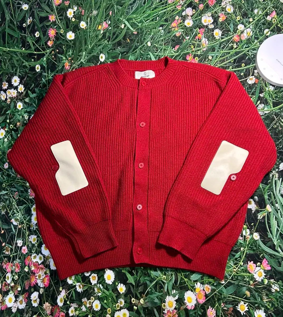 Years ago カーディガン レッド XL 厚手