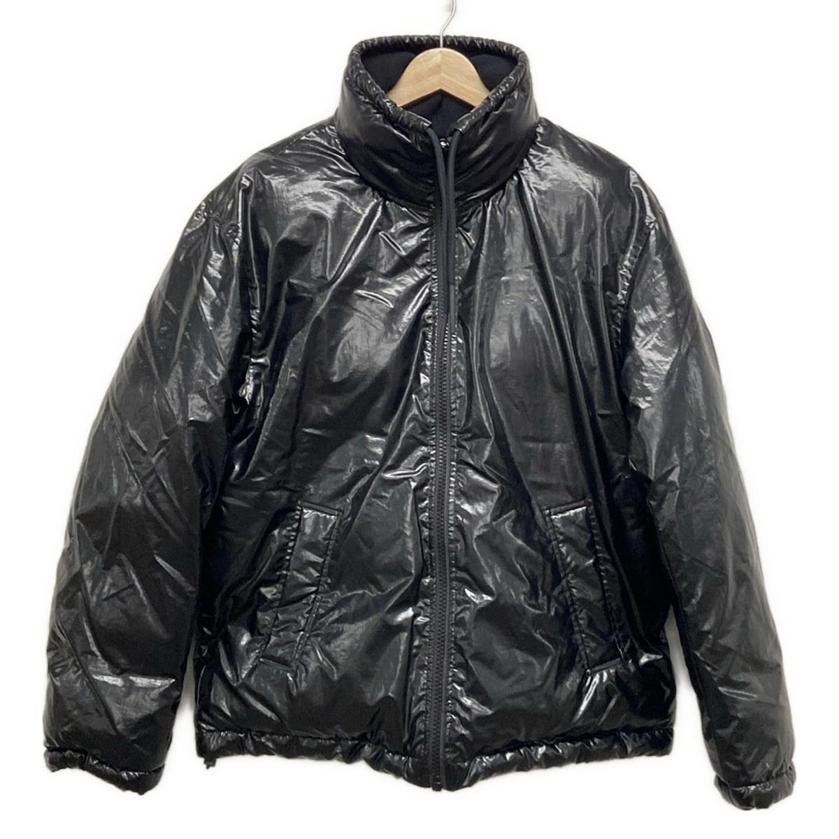 DIESEL ディーゼル ブルゾン サイズX S ユニセックス - 黒 リバーシブル 中綿 冬物