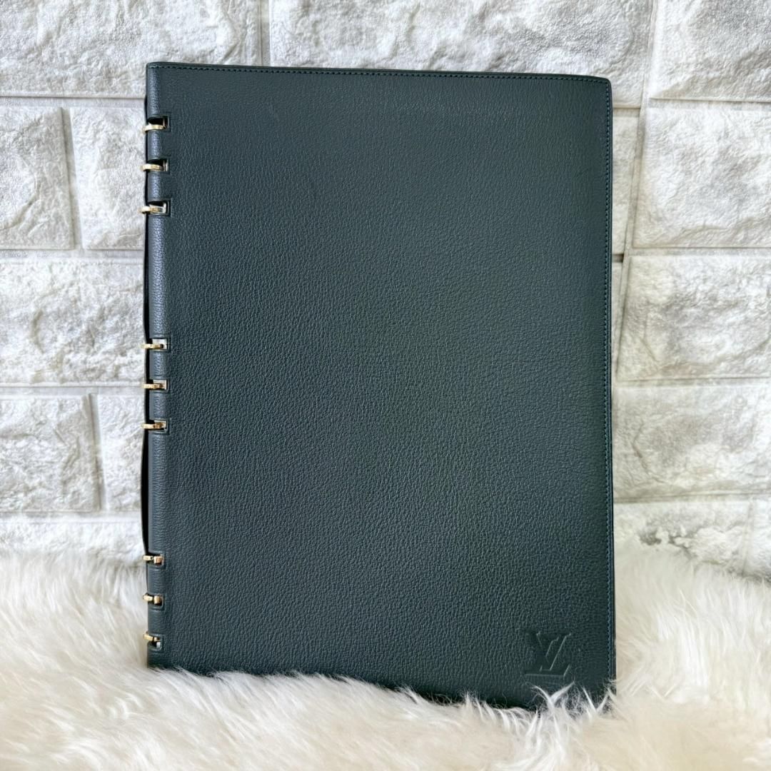 Louis Vuitton ルイヴィトン グリーン ノート カバー付き
