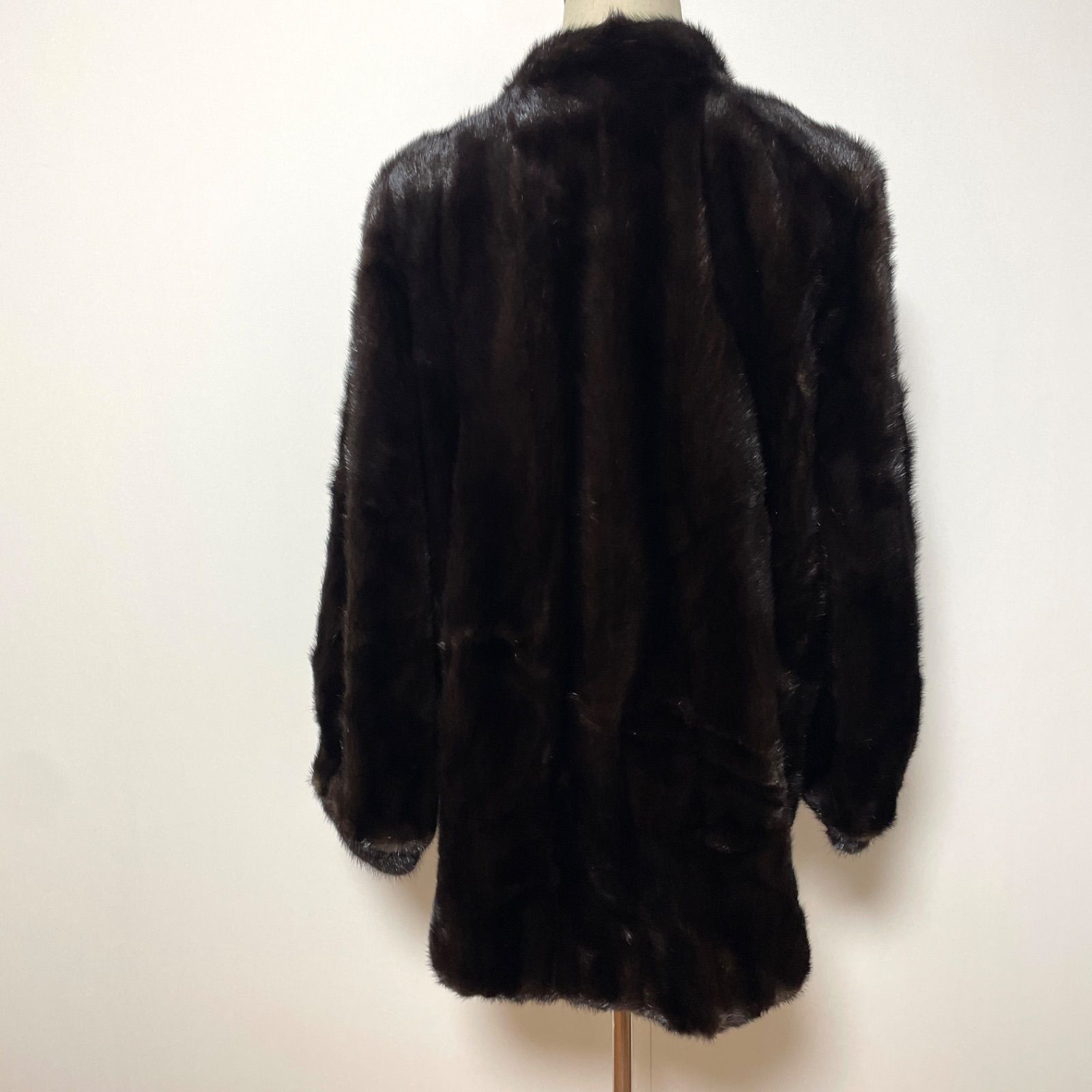 SAGA MINK サガミンク ミンクコート ダークブラウン 13 銀サガ