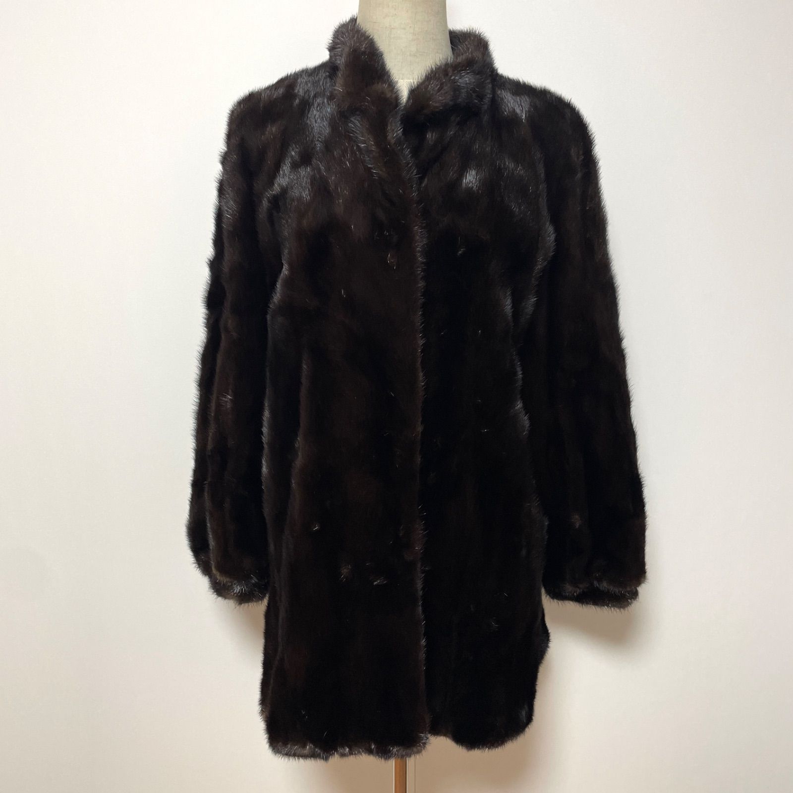 SAGA MINK サガミンク ミンクコート ダークブラウン 13 銀サガ