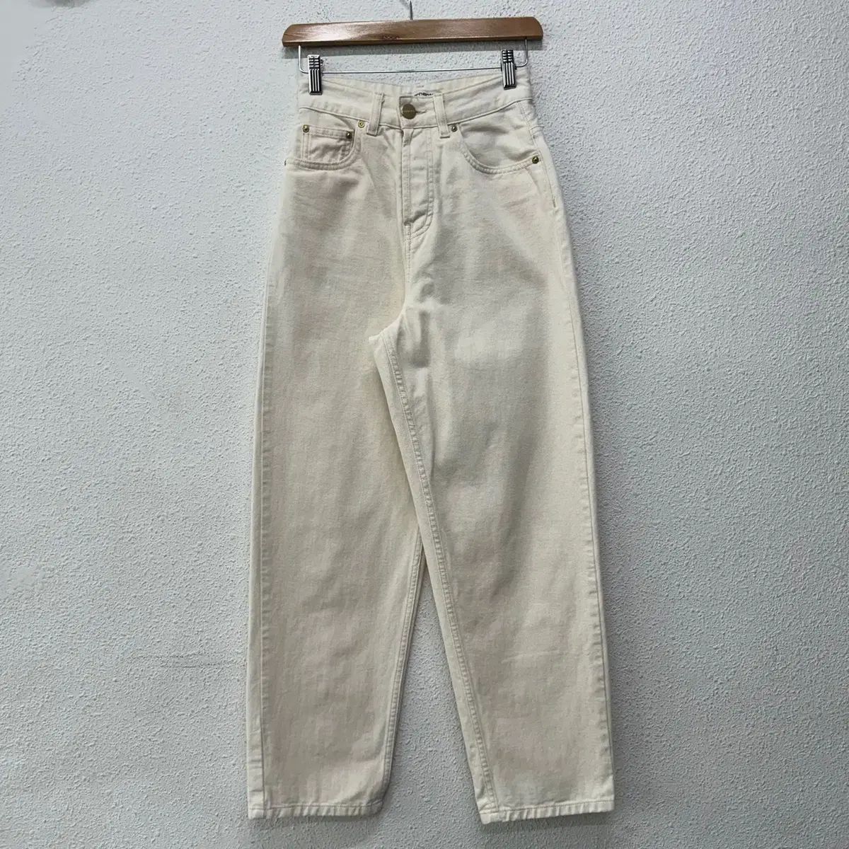 25新モデル Carhartt レディース ルーズフィット アイボリー コットン パンツ ズボン N5364