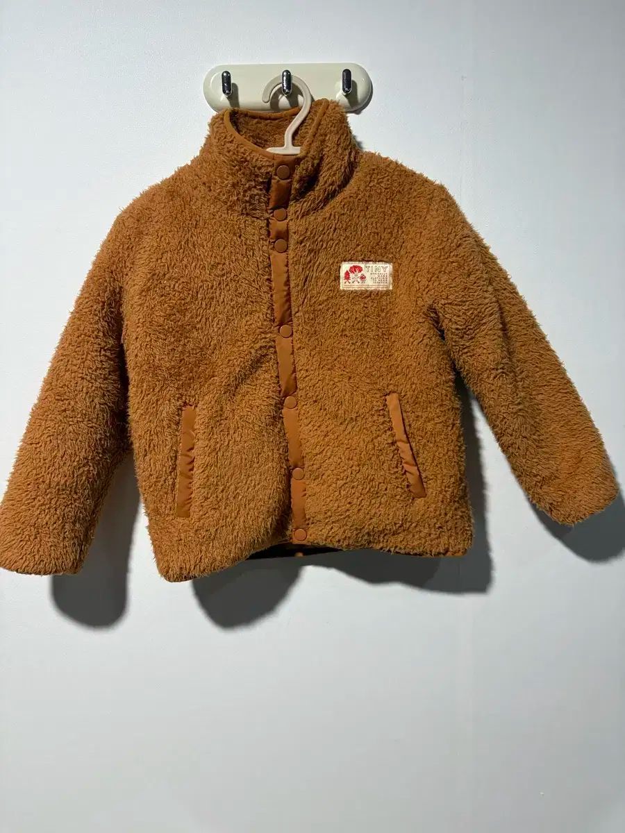 タイニコットン キッズ フリース ジャケット 8Y