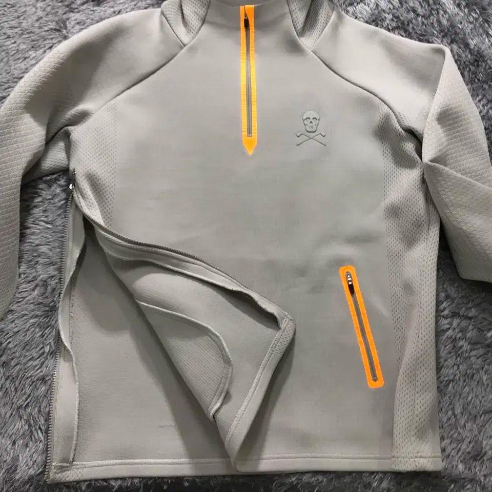 【最新作入荷】 L ハングルタグ MARK - LONA マークアンドロナ フード ハーフジップ ゴルフ セーター 送料込