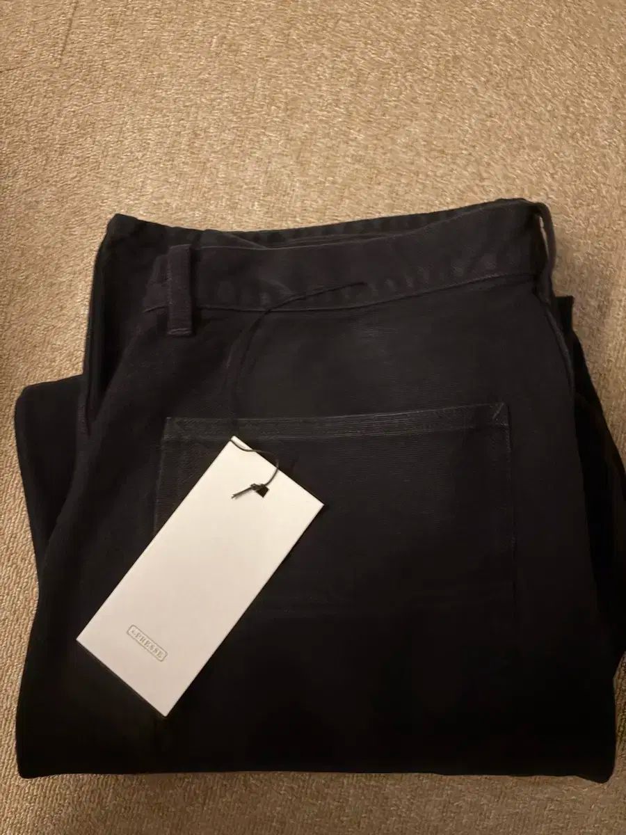 アプレッセ ヴィンテージ シルクヘンプ ダブルニー パンツ